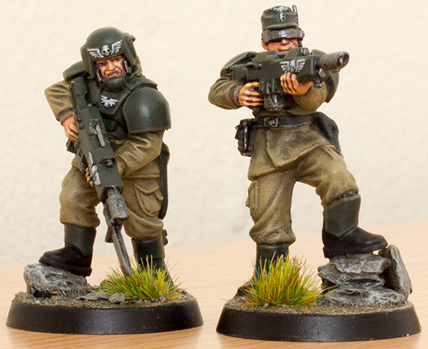 Imperial Guard Cadian Shock Troops for Only War
